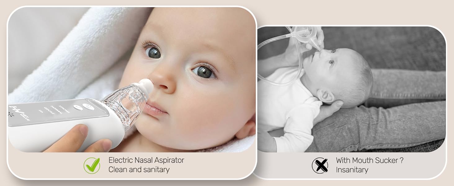 43533f14-d510-43e1-8bee-8802682f76a4.__CR1,0,1898,778_PT0_SX1464_V1___ Nasal Aspirator for Baby, Baby Nose Sucker, Electric Nasal Aspirator for Toddler, Baby Nose Cleaner with 3 Silicone Tips, Adjustable Suction Level and Music Volume