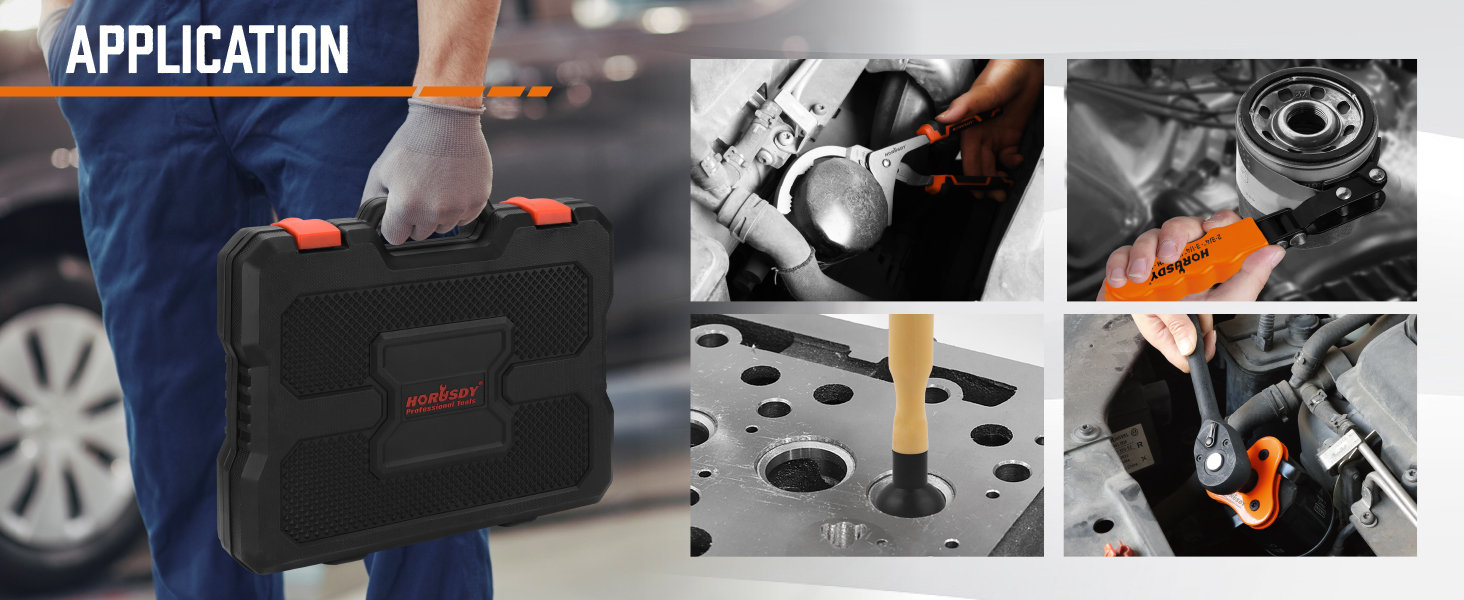 11-Piece Oil Filter Wrench Set