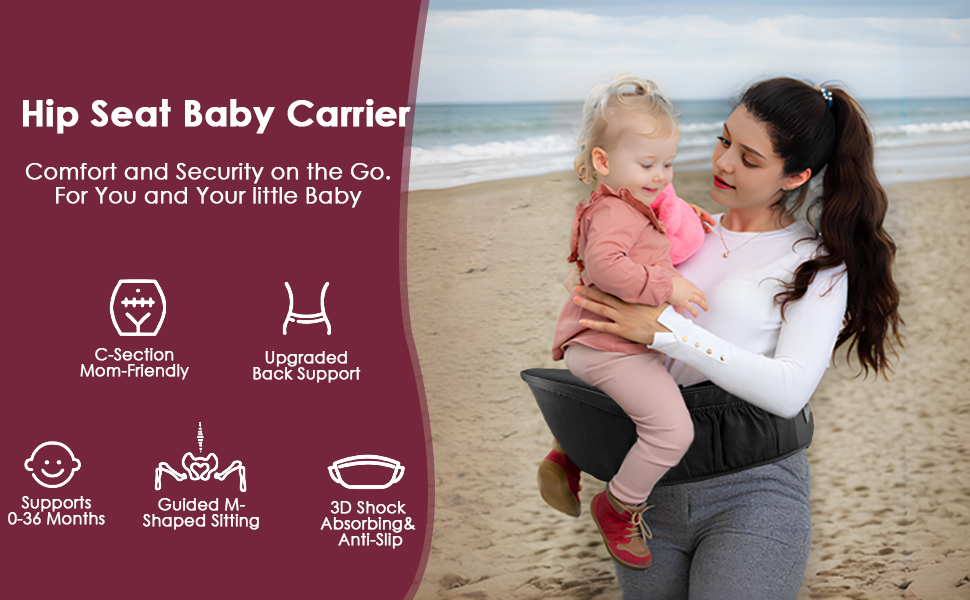 Baby Carrier Hip Seat 1