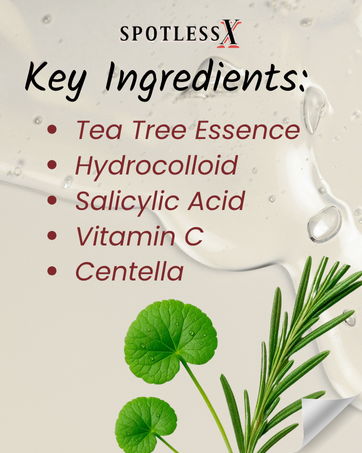 SpotlessX miracle acne patch pimple sticker cover