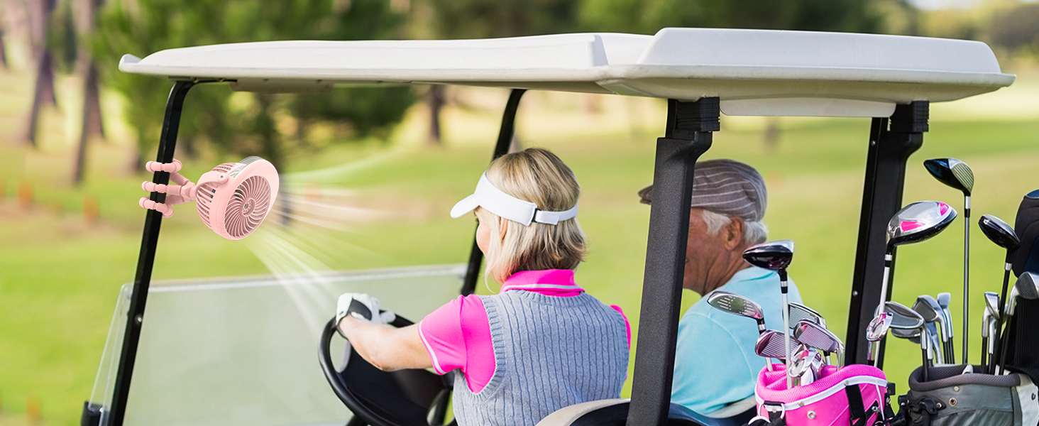 Golf Cart Fan