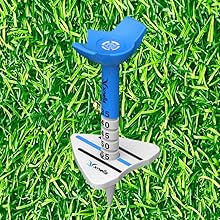 Golf Tees Adjustable Height blue