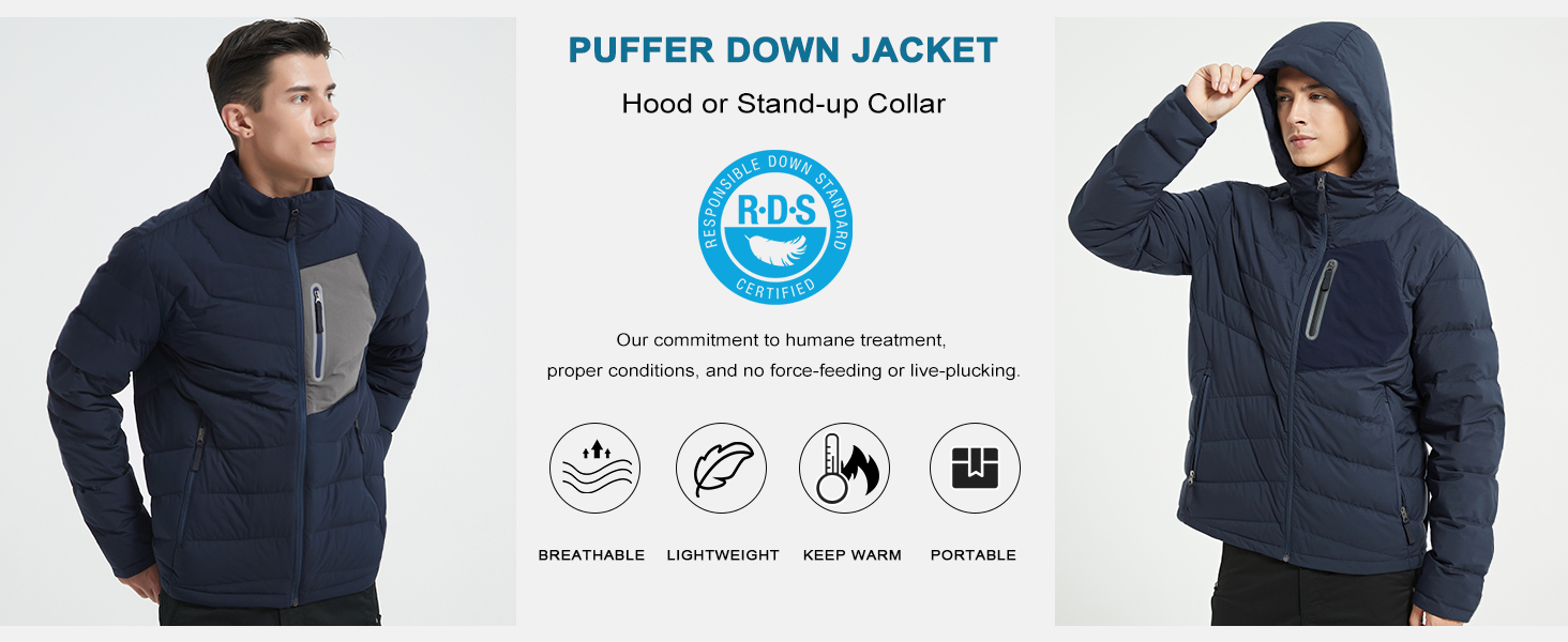 puffer down jacket