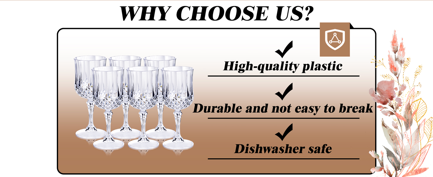 Plastic Wine Glasses