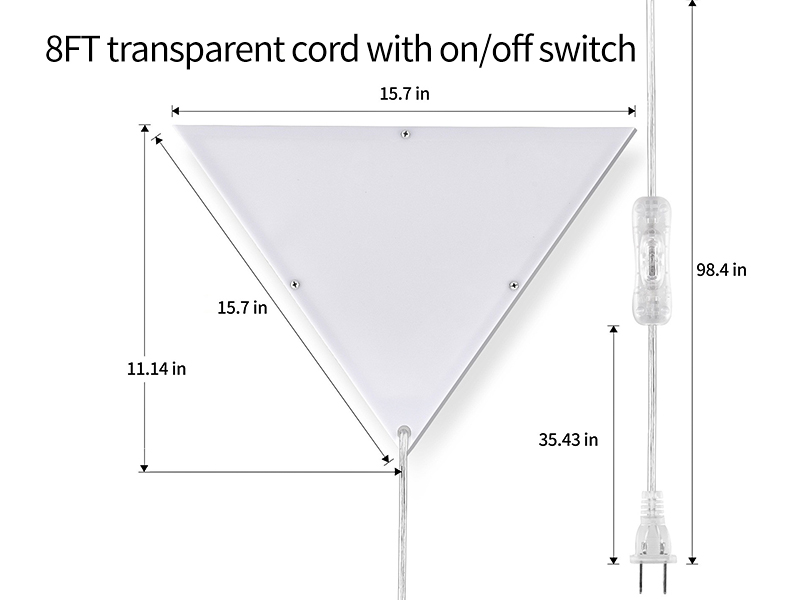 ceiling corner light