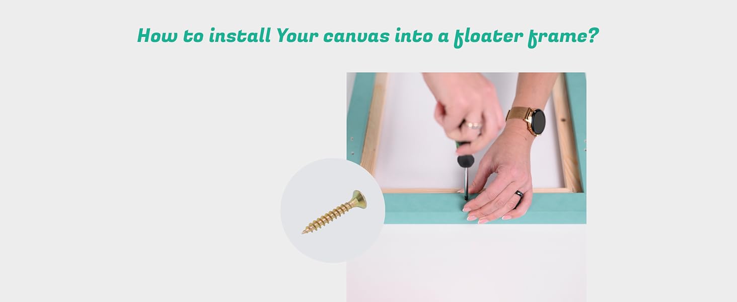 PIXY CANVAS Value pack of 32x32 Stretched Canvas 3/4 (0.75