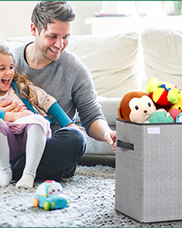 kids storage boxes