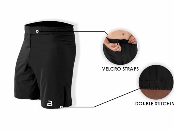 Amazon.com: 2BOLD MMA Shorts Kids Grappling, BJJ, JIU-Jitsu