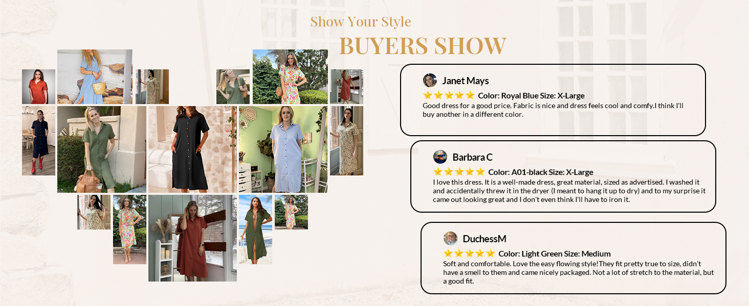 shirt dresses for women 2025 trendy