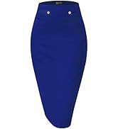 スカート highwaist pencil skirt Amazon.com: Allegra K Wear to Work Pencil Skirts for Women's