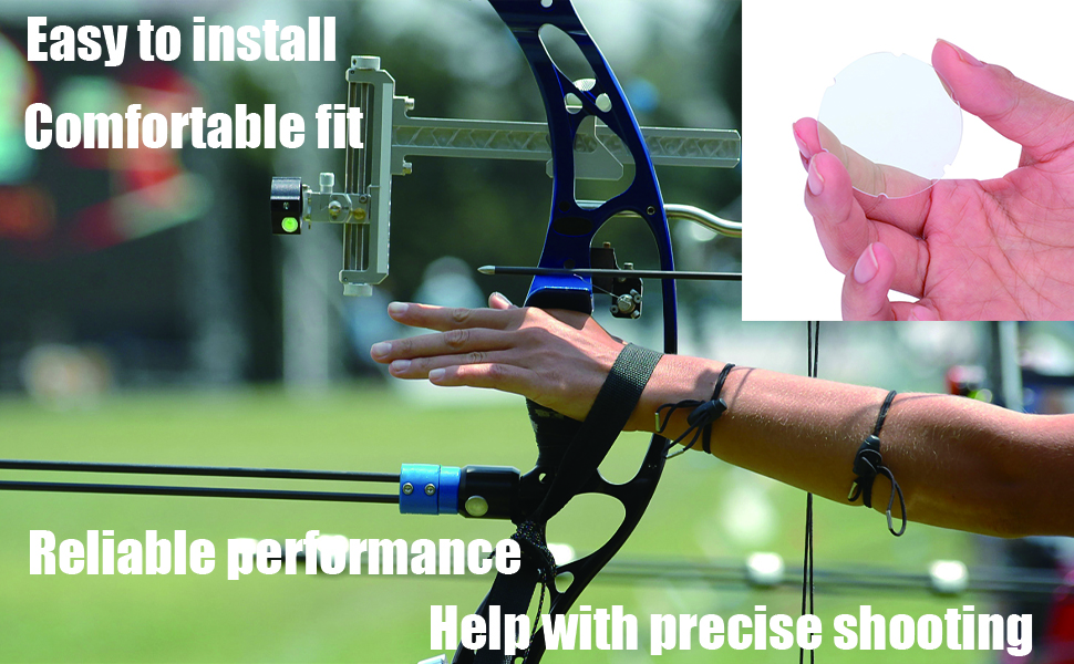 OKJHFD OKJHFD 4X 6X 8X Professional Archery Sight Lens