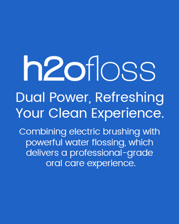 2 in 1 electric toothbrush and water flosser