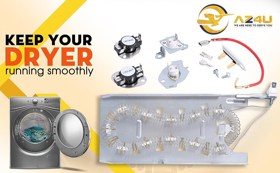 Dryer Heating Element Replaces For Maytag Epic z Bravos