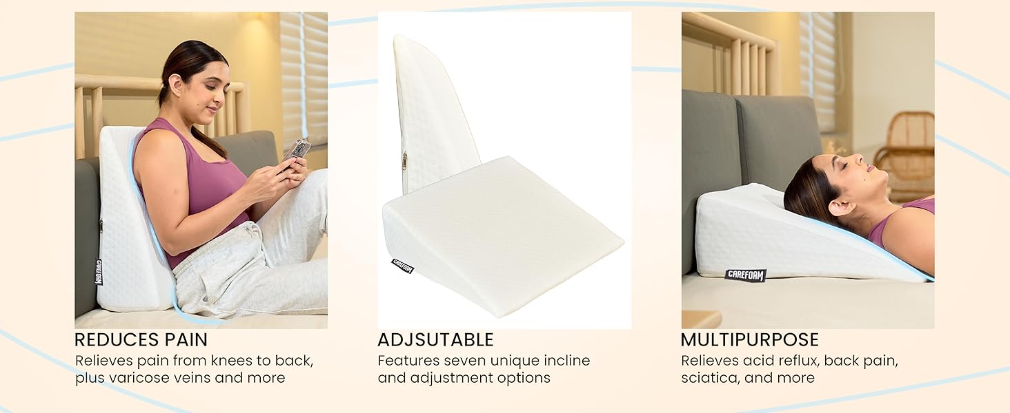 reduces pain, adjsutable, multipurpose