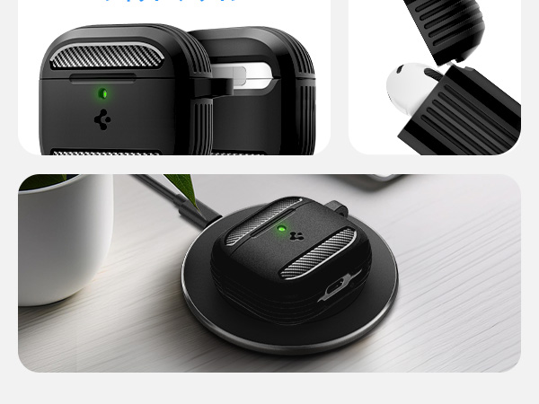 Amazon | Spigen Airpods 第4世代 ケース AirPods 4 ケース 耐