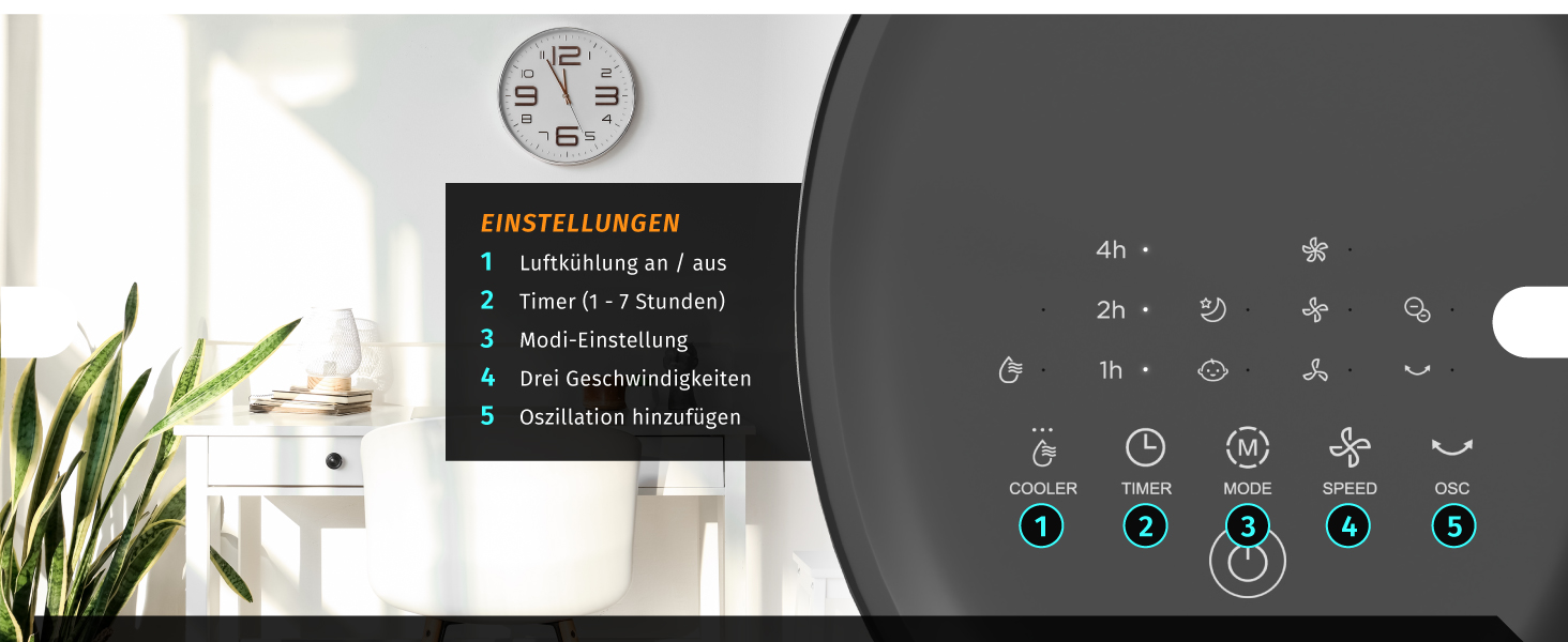 Brandson - Turmventilator mit Wasserkühlung - Preisträger 2025 - leise - mobile Klimaanlage ohne Abluftschlauch - großes 437f2fc1 2b4a 479a 8e91 Fc75b246866c. CR0,0,1464,600 PT0 SX1464 V1