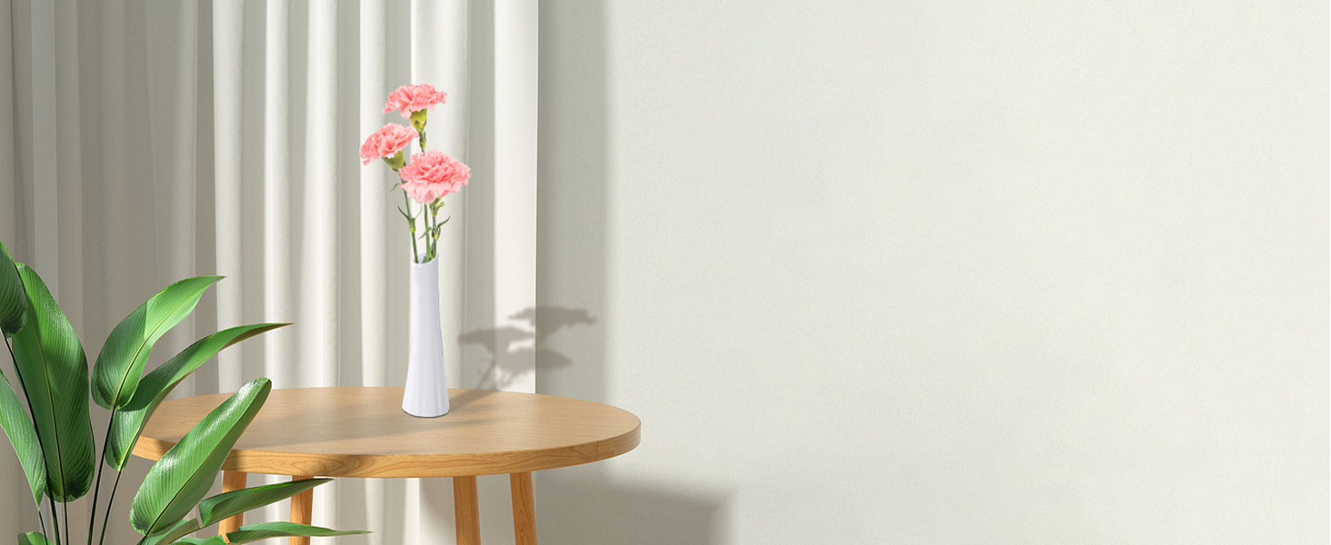 おしゃれ 花瓶 かびん ミニ花瓶 小さい花瓶 おしゃれ 陶器 花びん 白 一輪挿し 白い花瓶