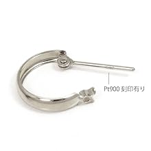 Amazon | Pt900 プラチナ 甲丸 フープ 幅2mm 外径13mm 輪っか