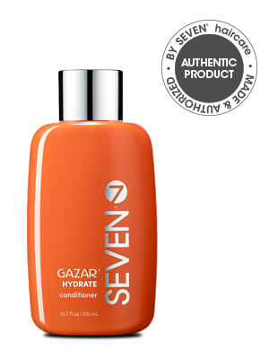 Gazar HYDRATE moisturizing conditioner from SEVEN haircare