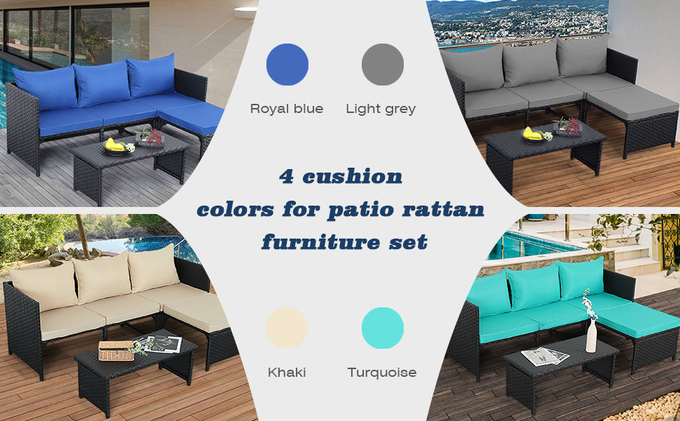 cushion colors