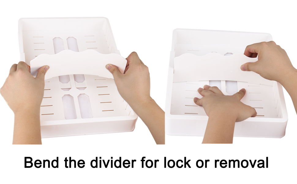 SWOMMOLY Expandable Food Storage Container Lid Organizer