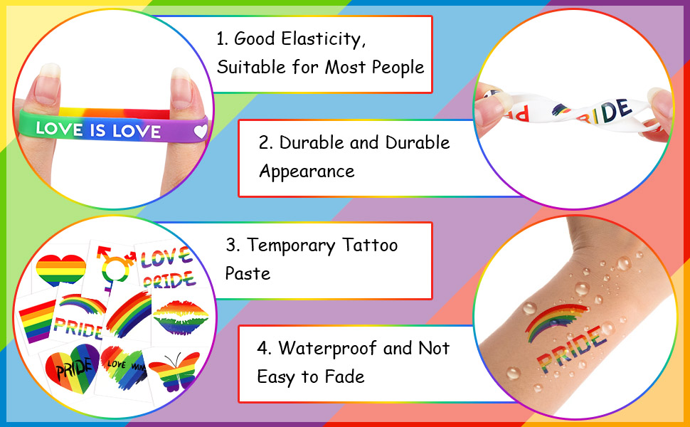 JUNEBRUSHS Pride Accessories