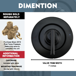 t2901bl valve trim kit