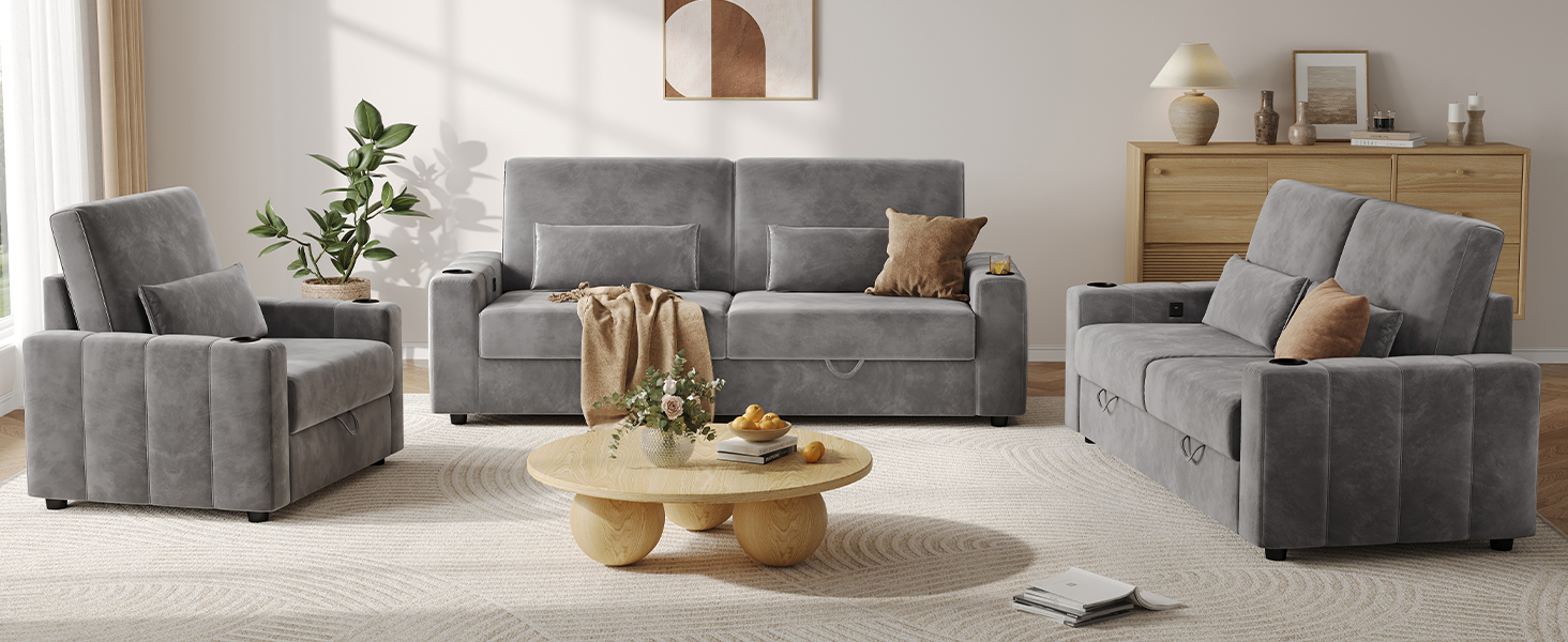 J2871 Modern Living Room Sofa Counch