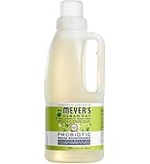 Mrs. Meyer's Probiotic Drain Cleaner Liquid, Lemon Verbena, Freshens Disposals and Drains, 32 Fl Oz