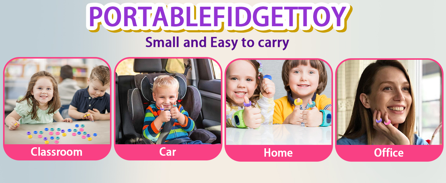  Textured Fidget Stress Toys