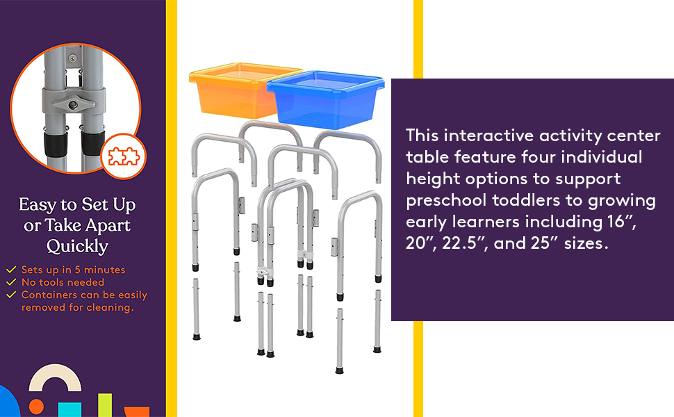 Sensory Activity Table for Kids