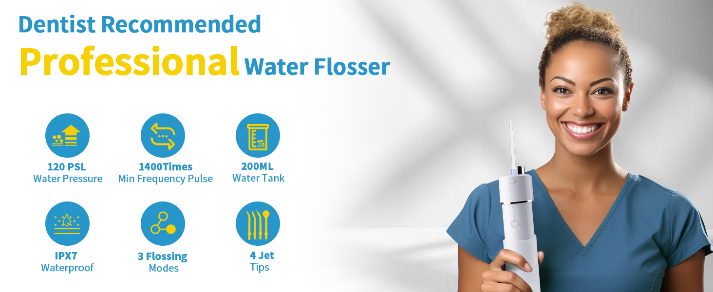 Dentist Recommended Professional Water Flosser