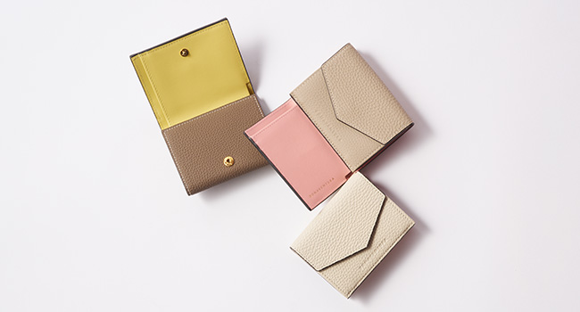 BONAVENTURA COMPACT WALLAT（オレンジ x エトープ） BONAVENTURA