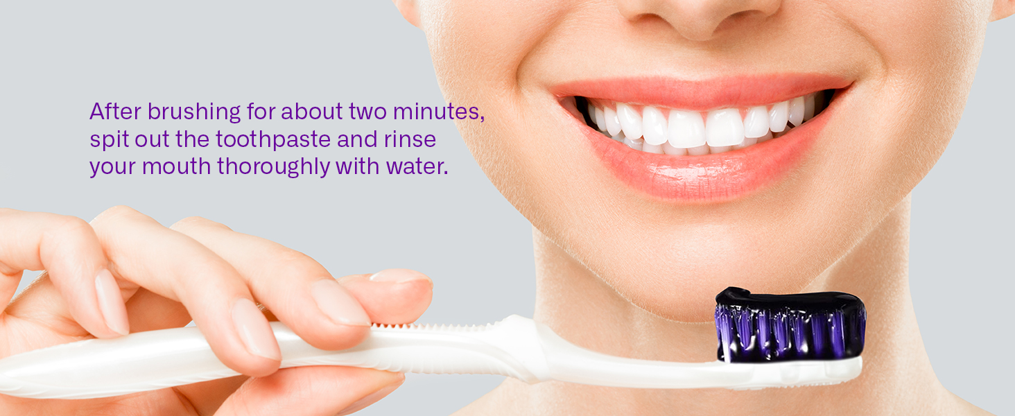 purple toothpaste for teeth whitening