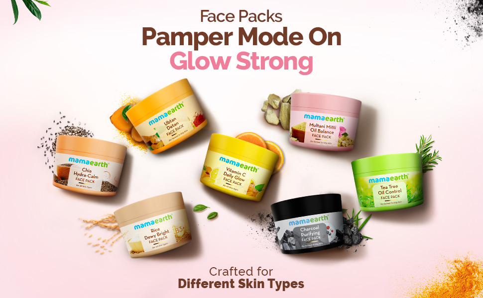 Mamaearth Multani Mitti Oil Balance Face Pack