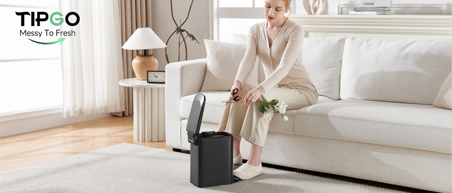 Bathroom Trash Can