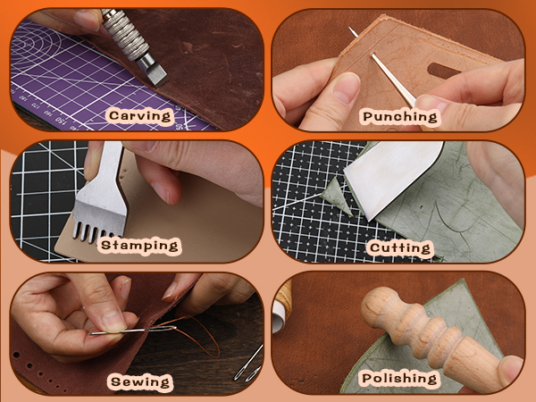 leather stamping tool kit