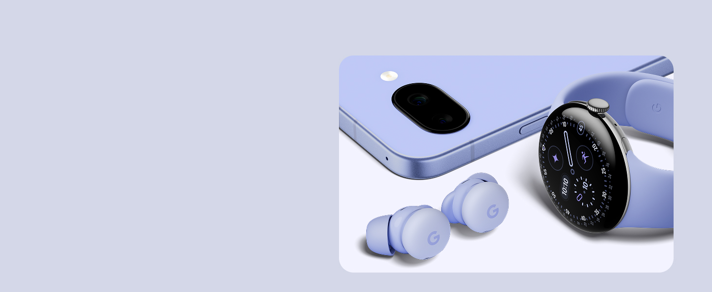 Google Pixel Buds 2a - Wireless Bluetooth Earbuds with Active Noise Cancellation and Transparency Mode - Lightweight, Comfortable Fit - 20-Hour Battery - Water Resistant - Built for Gemini 36 Pixel Buds 2a work with Pixel phones, watches, and more.
