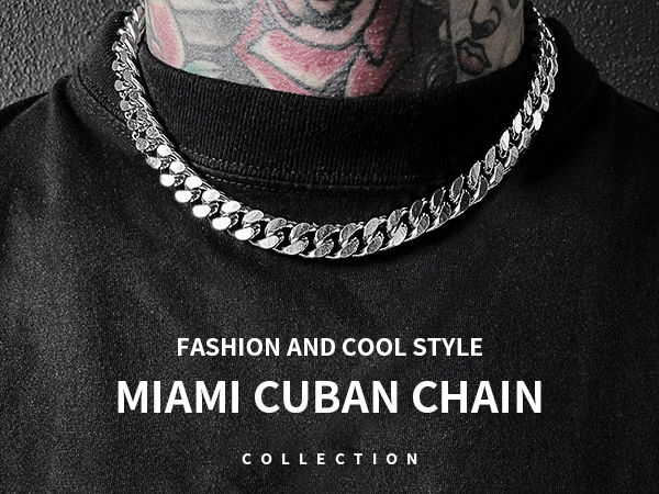 cuban chain necklace for men hip hop