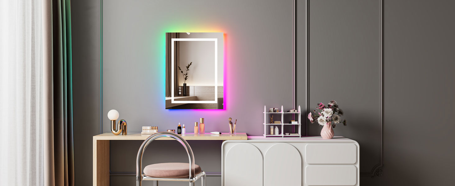 bathroom mirror