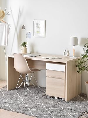 140cm幅　★超特価★佐藤産業　HELM デスク　サイドチェストセット 1 Amazon.co.jp: 佐藤産業 HELM デスクセット 作業机 幅140cm 奥行