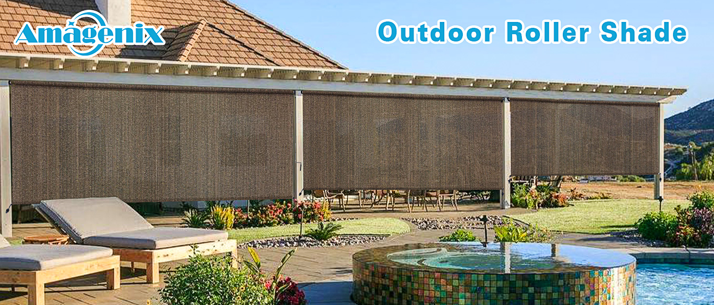 outdoor roller shade