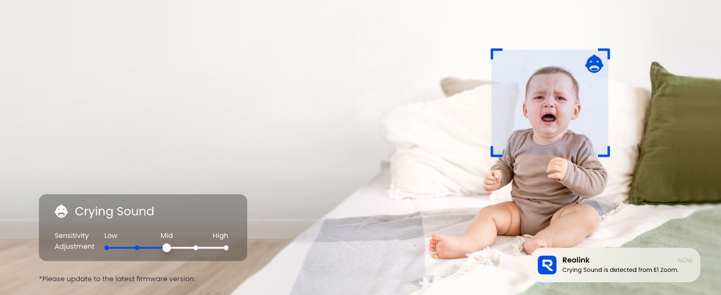 crying detection baby monitor baby care