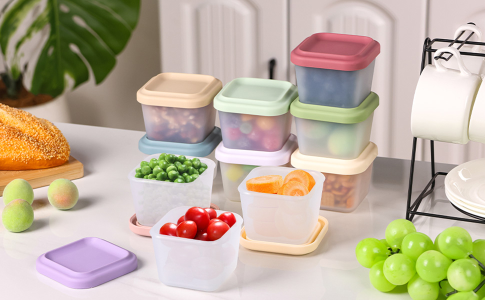 Silicone Snack Containers
