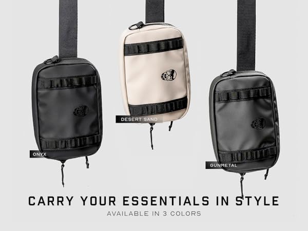 Crossbody Bag Travel Bag Adjustable Strap Water Resistant Fanny Pack Waist Shoulder Bag Sling 