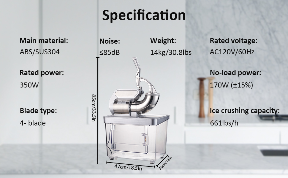 Ice Crushers Machine