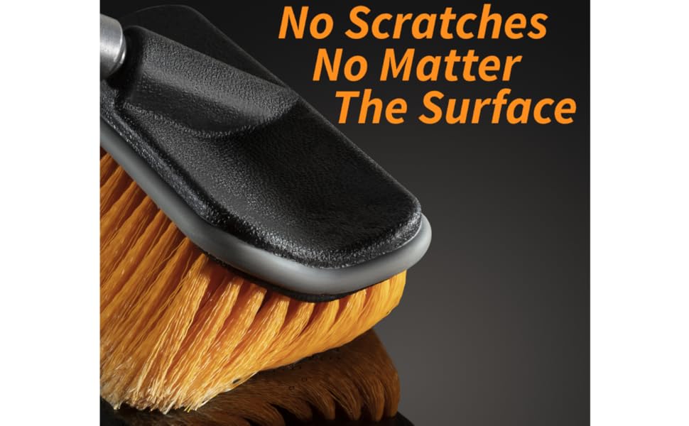 30 Foot Exterior House Cleaning Brush Set with 724 ft