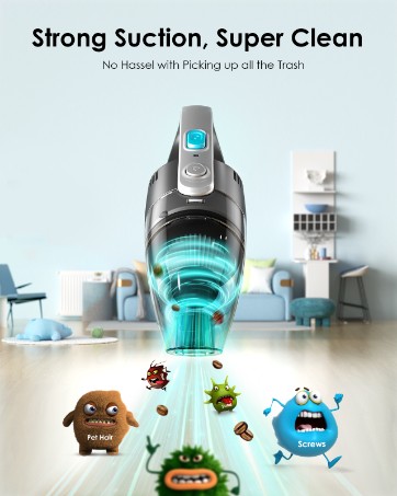 portable hand vacuum
