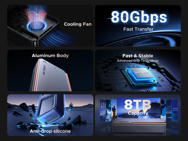 UGREEN 80G SSD ENCLOSURE