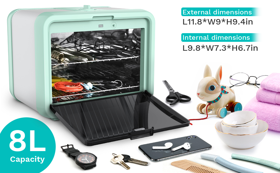 ENNVA UV Sanitizer Box Large Minimalist UV Sterilizer Box